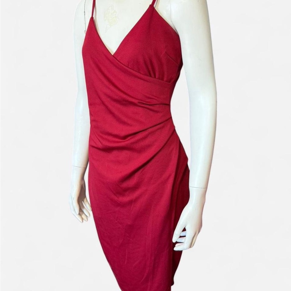 Streetwear Society Asymmetrical Scarlet Dress